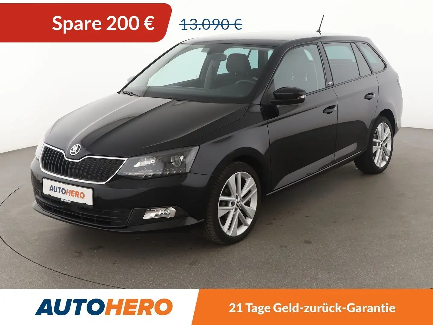 Skoda Fabia 1.2 TSI Joy *NAVI*TEMPO*PDC*SHZ* Schwarz - 1