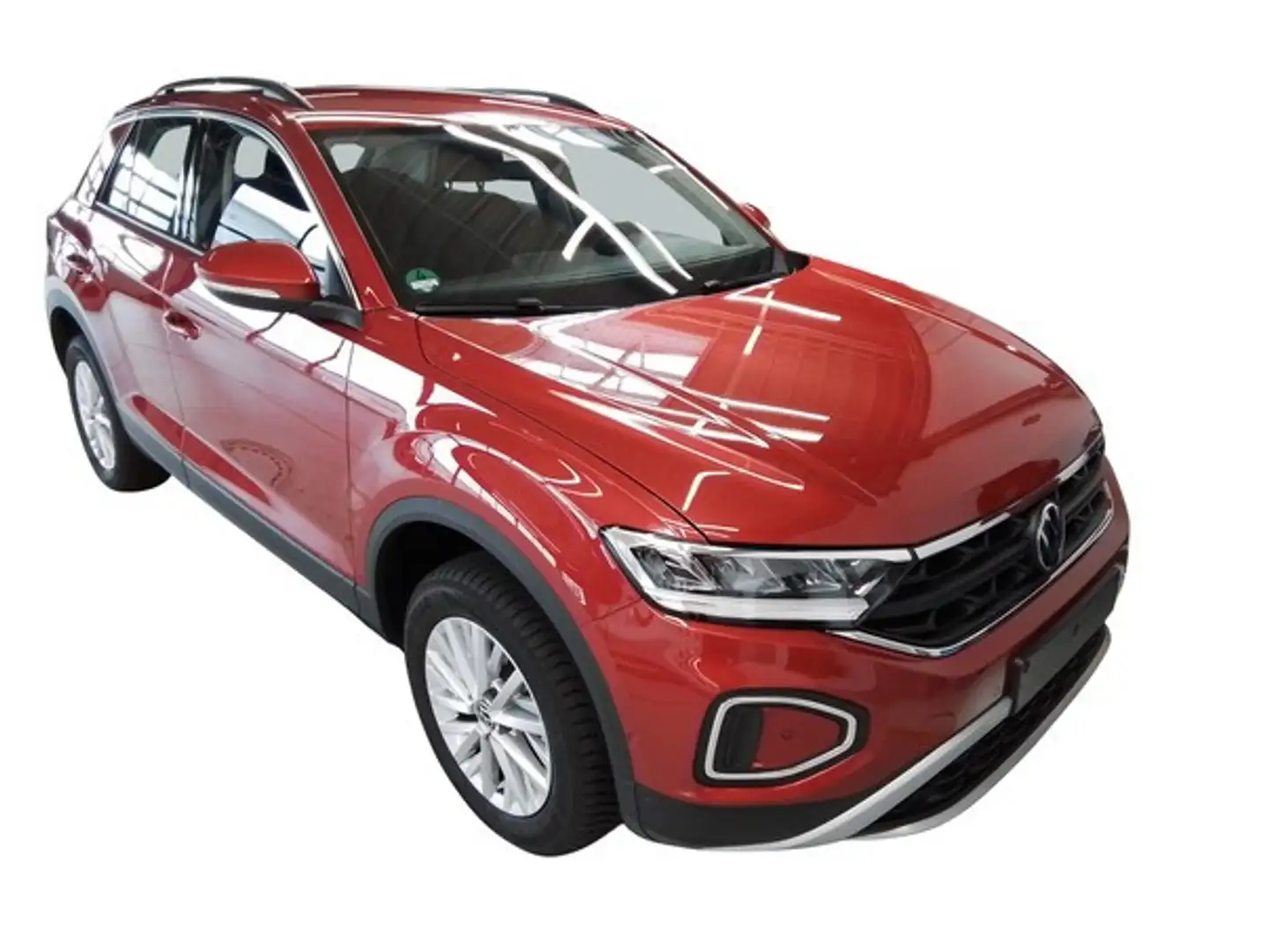 Volkswagen T-Roc 1.0 TSI LIFE NAVI SITZH VIRTUAL CLIMATRONI Rojo - 2
