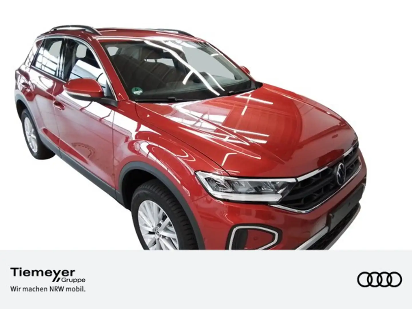 Volkswagen T-Roc 1.0 TSI LIFE NAVI SITZH VIRTUAL CLIMATRONI Rojo - 1