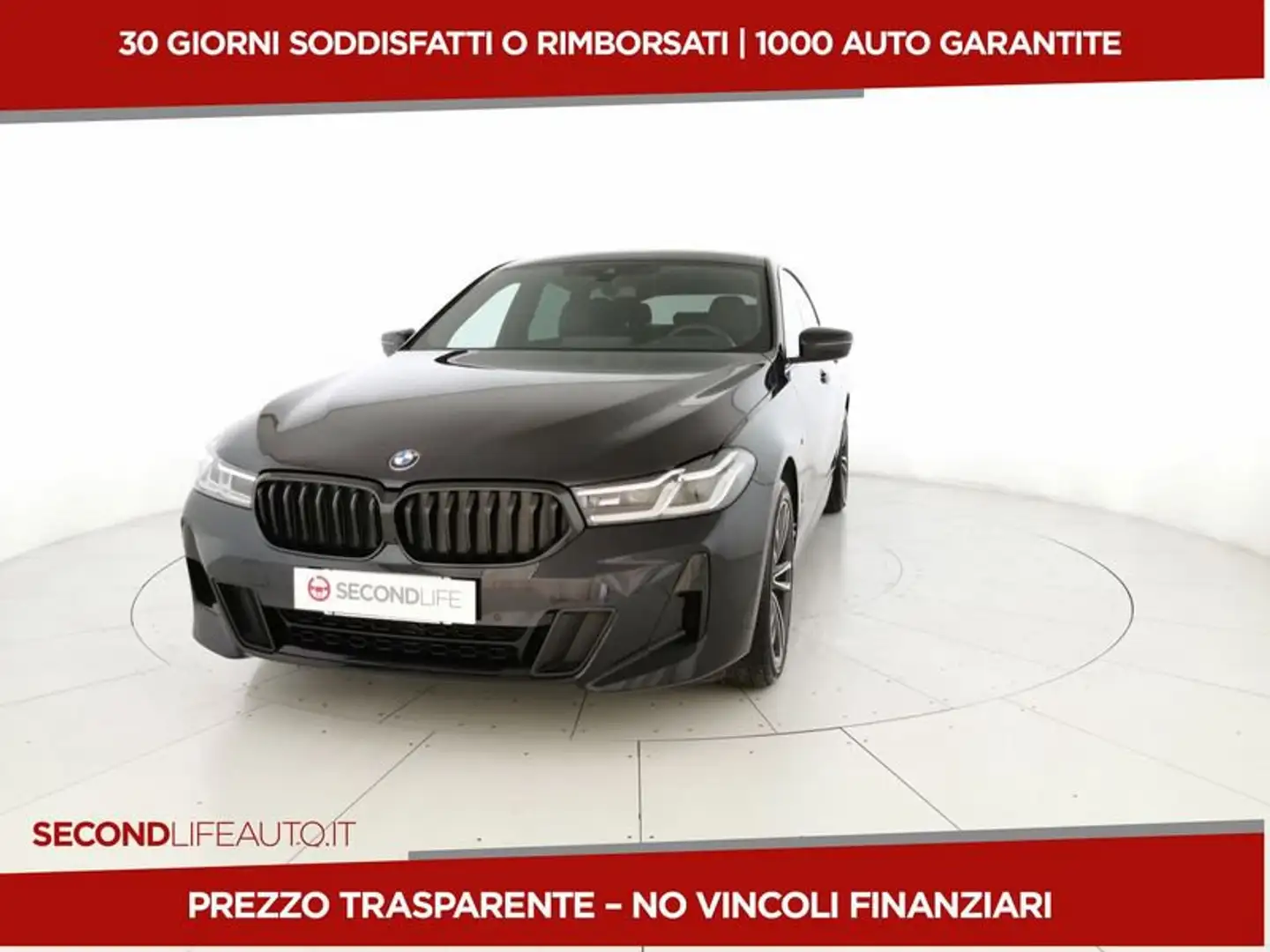 BMW 620 620d Gran Turismo mhev 48v xdrive Msport auto Czarny - 1