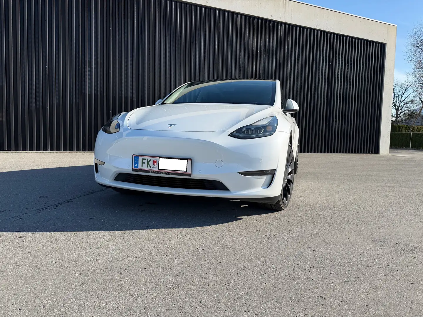 Tesla Model Y Model Y AWD 79kWh Performance Performance Weiß - 1