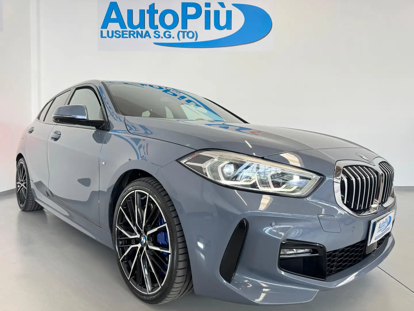 BMW 118 Serie 1 F40 118d Msport auto Grigio - 1