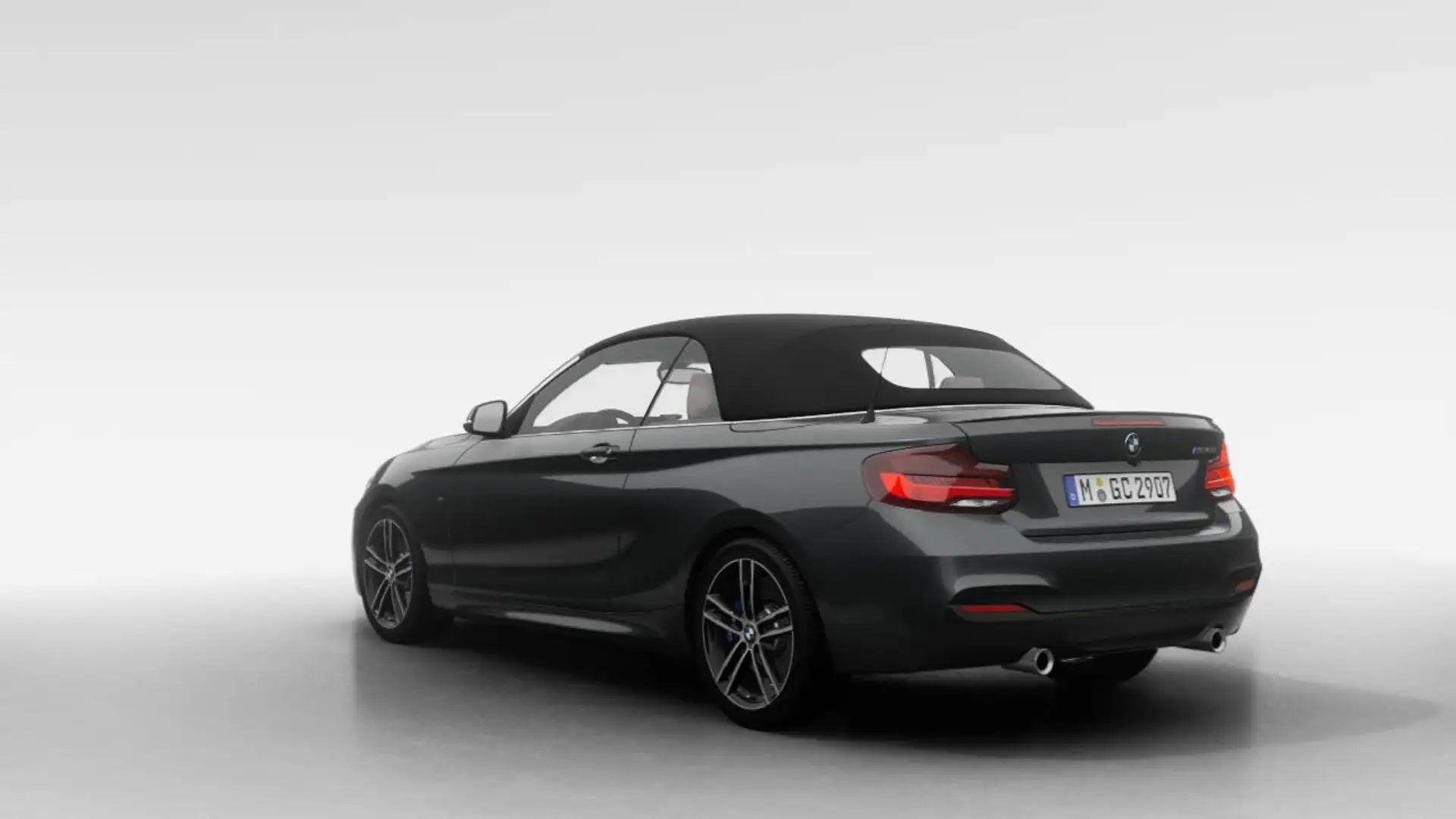 BMW 240 Mi Cabrio HiFi H&K NaviProf. RFK OpenAirPak. Grau - 2