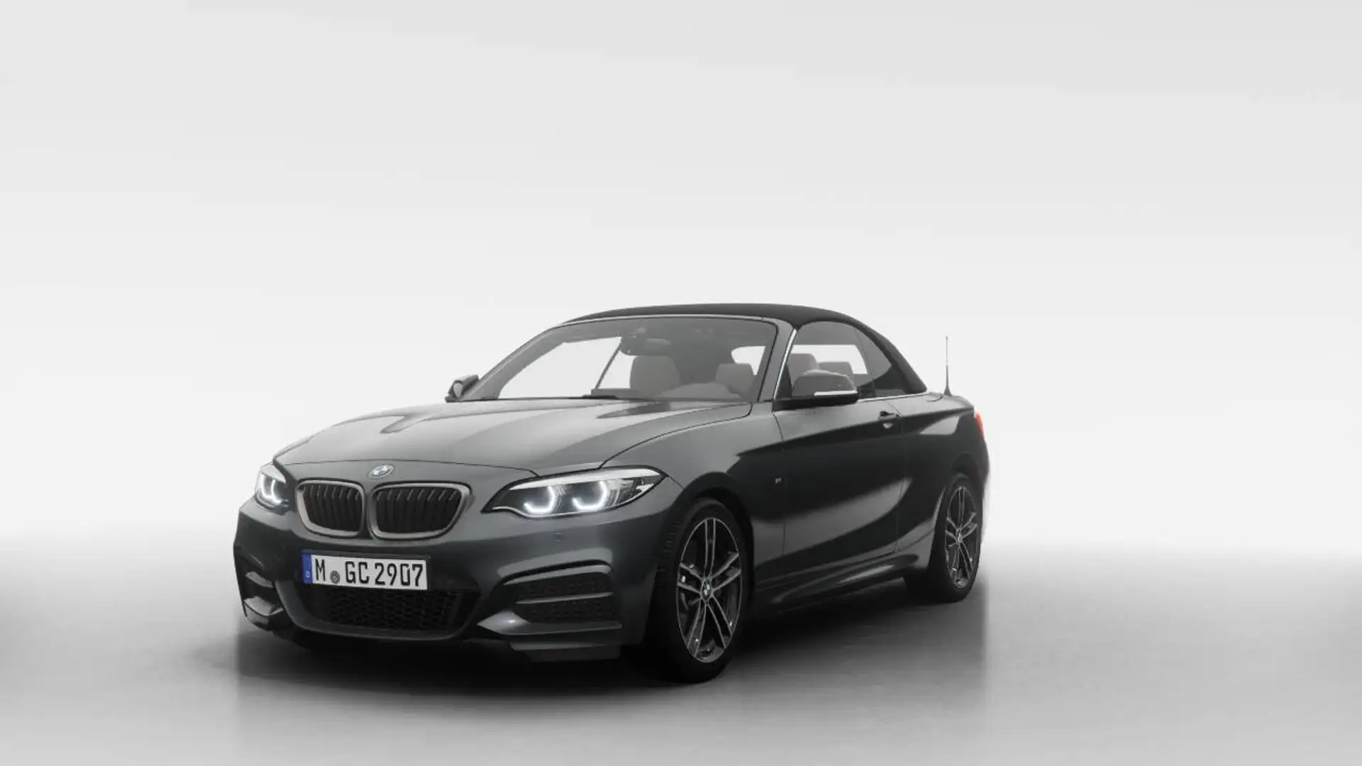 BMW 240 Mi Cabrio HiFi H&K NaviProf. RFK OpenAirPak. Grau - 1