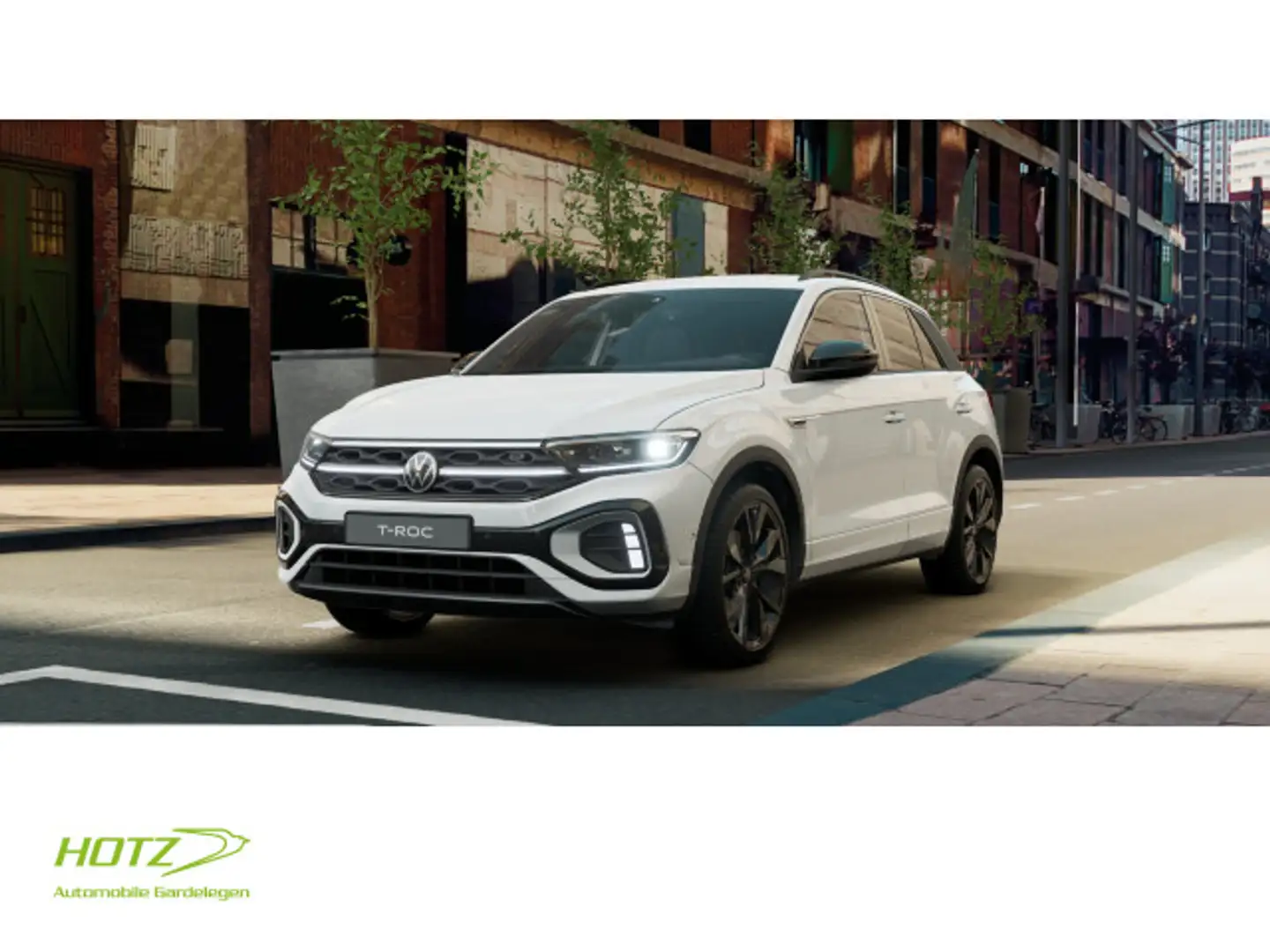 Volkswagen T-Roc 1.5 TSI OPF DSG R-Line Black Style/Matrix/ Weiß - 1