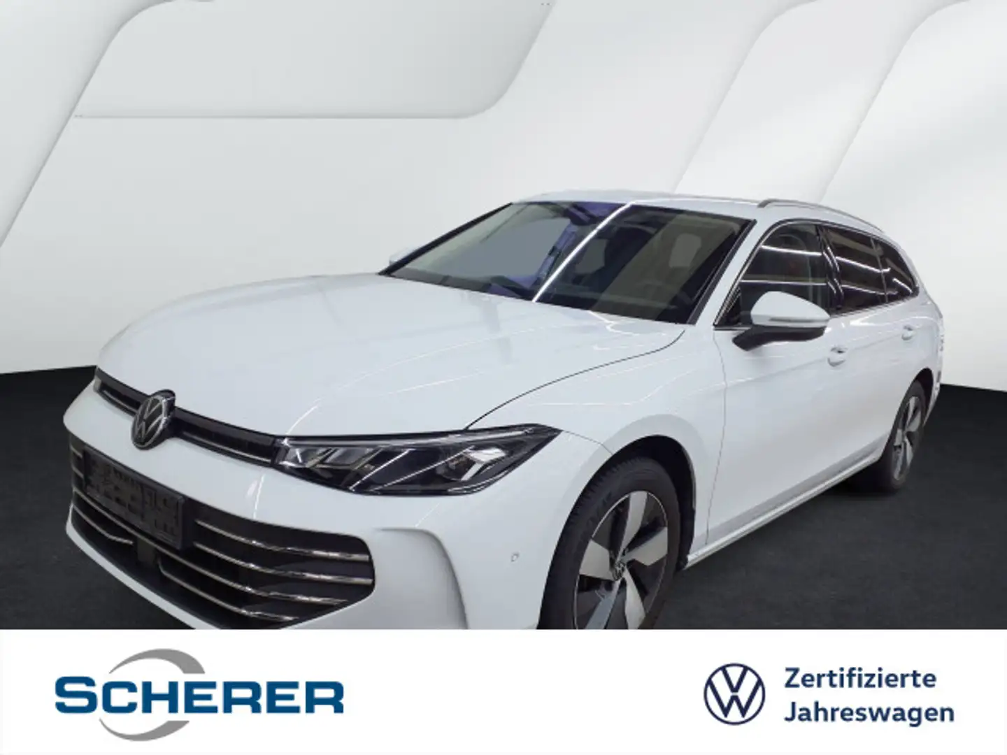 Volkswagen Passat Variant 1.5 eTSI Business DSG NAVI AHK RF Weiß - 1