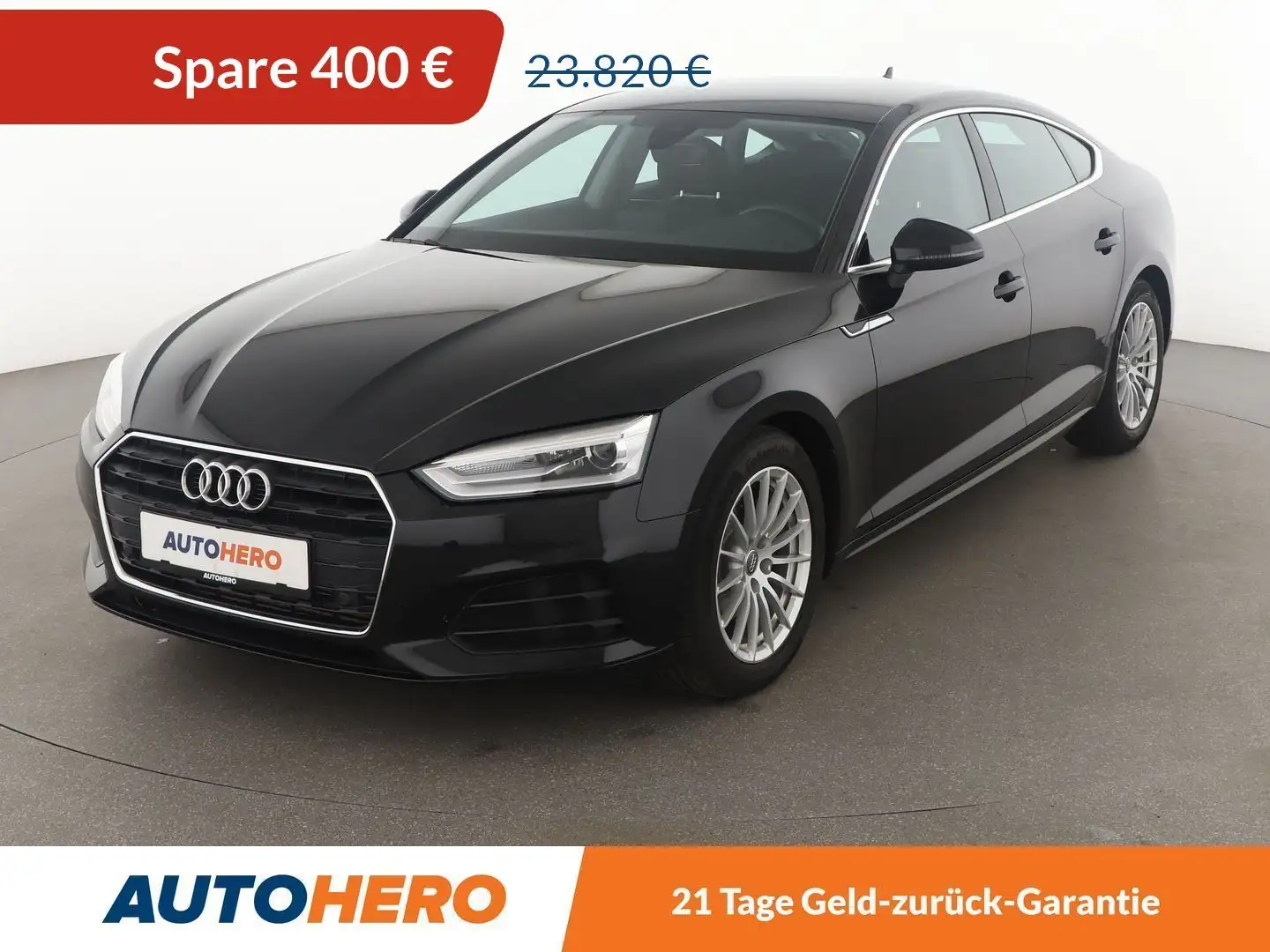 Audi A5 2.0 TFSI Aut.*NAVI*XENON*TEMPO*PDC* Negro - 1