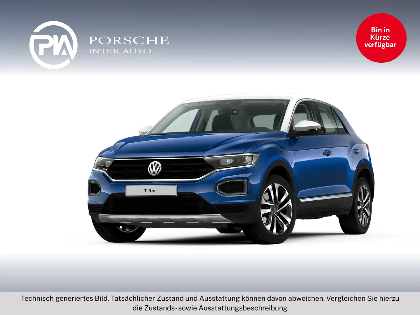 Volkswagen T-Roc Design Blau - 1
