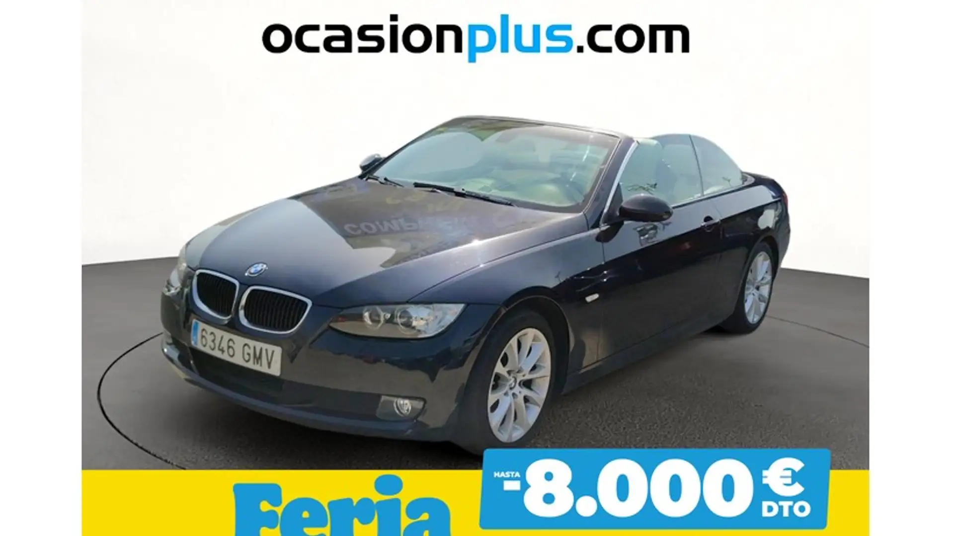 BMW 320 320i Cabrio Aut. Zwart - 1
