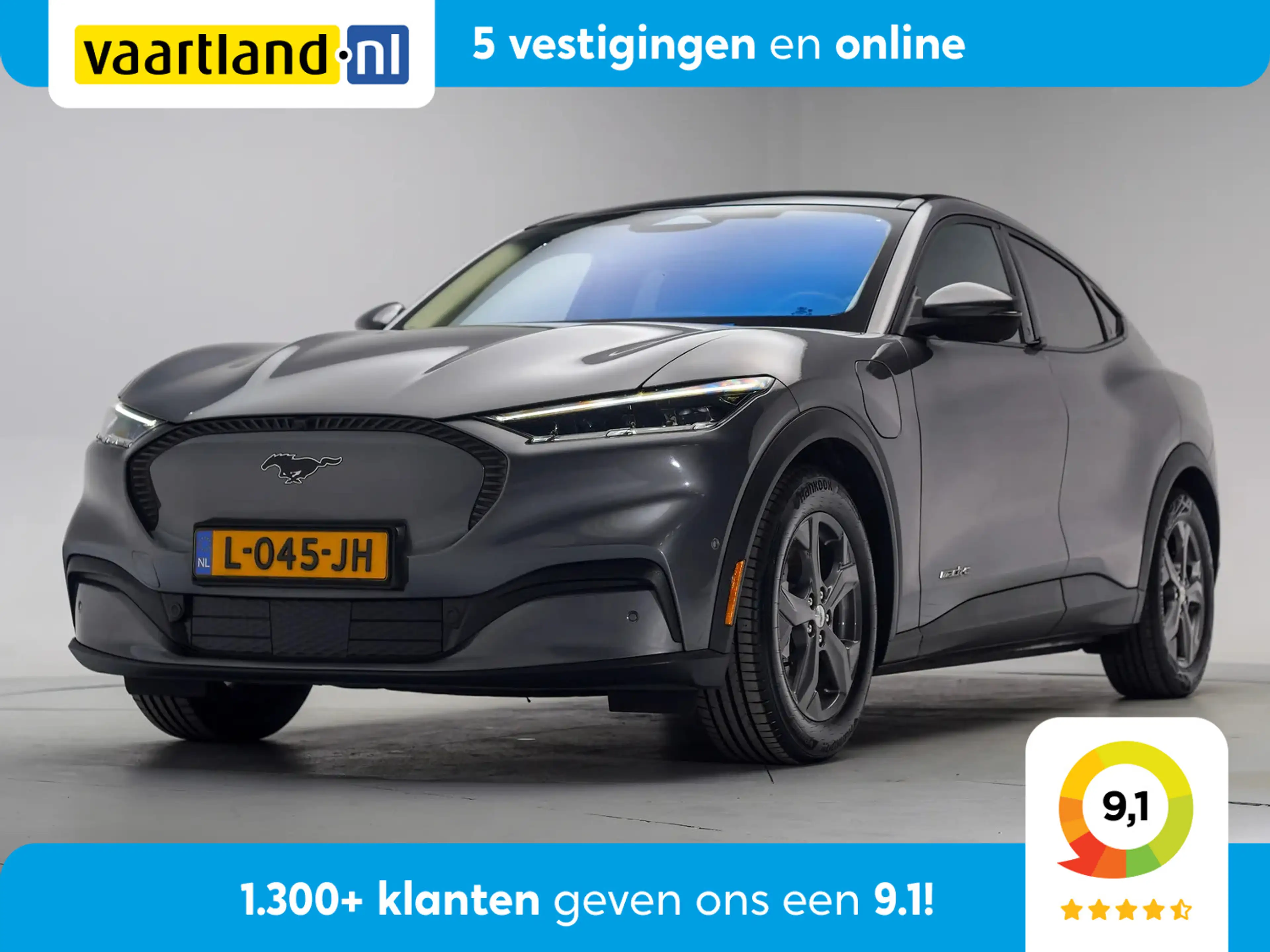 Ford Mustang Mach-E RWD 75 kWh [ Panoramadak Adapt.cruise B&O Leder ]