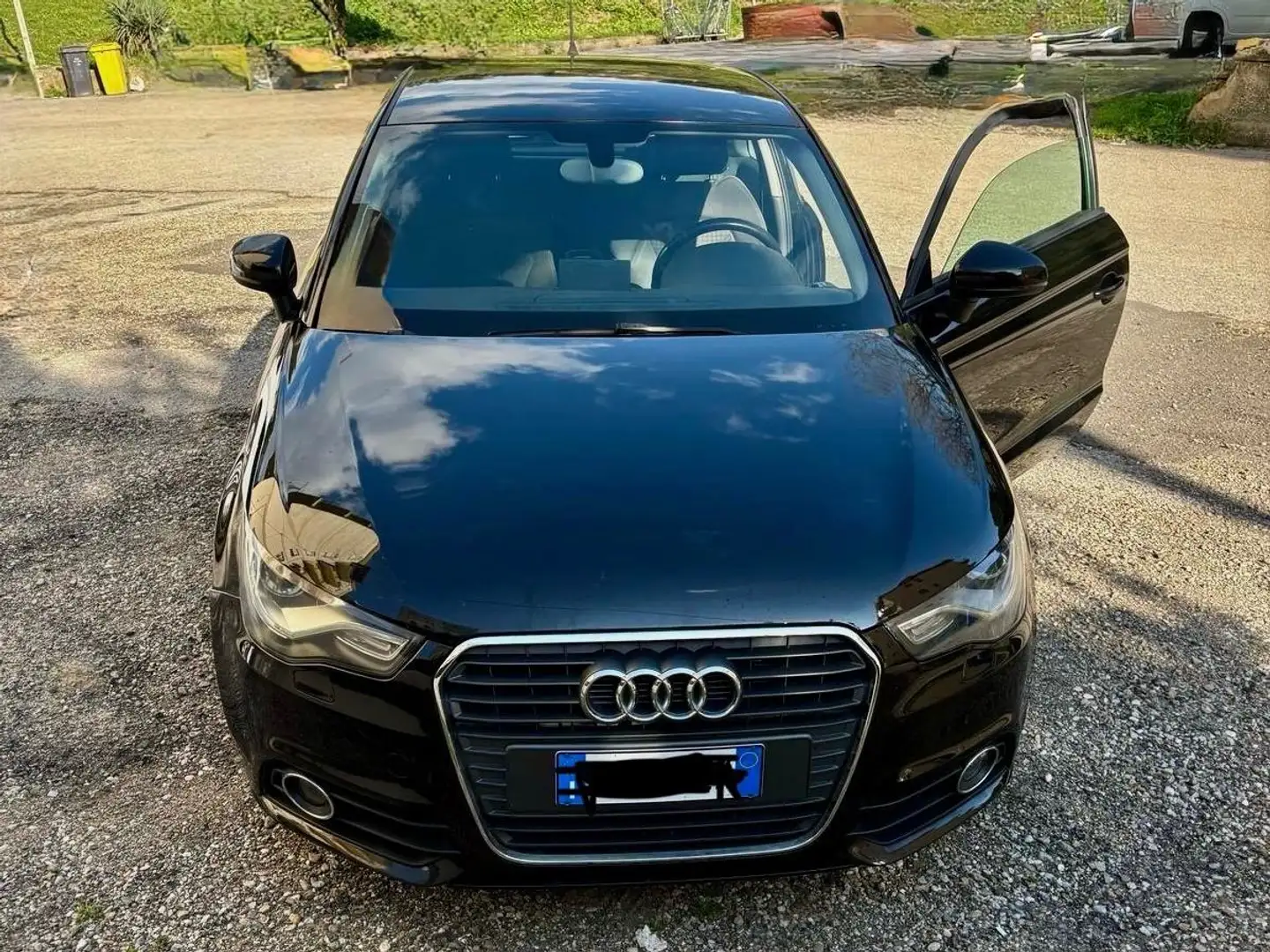 Audi A1 A1 I 2010 3p1.4 tfsi Ambition 122cv s-tronic Nero - 1