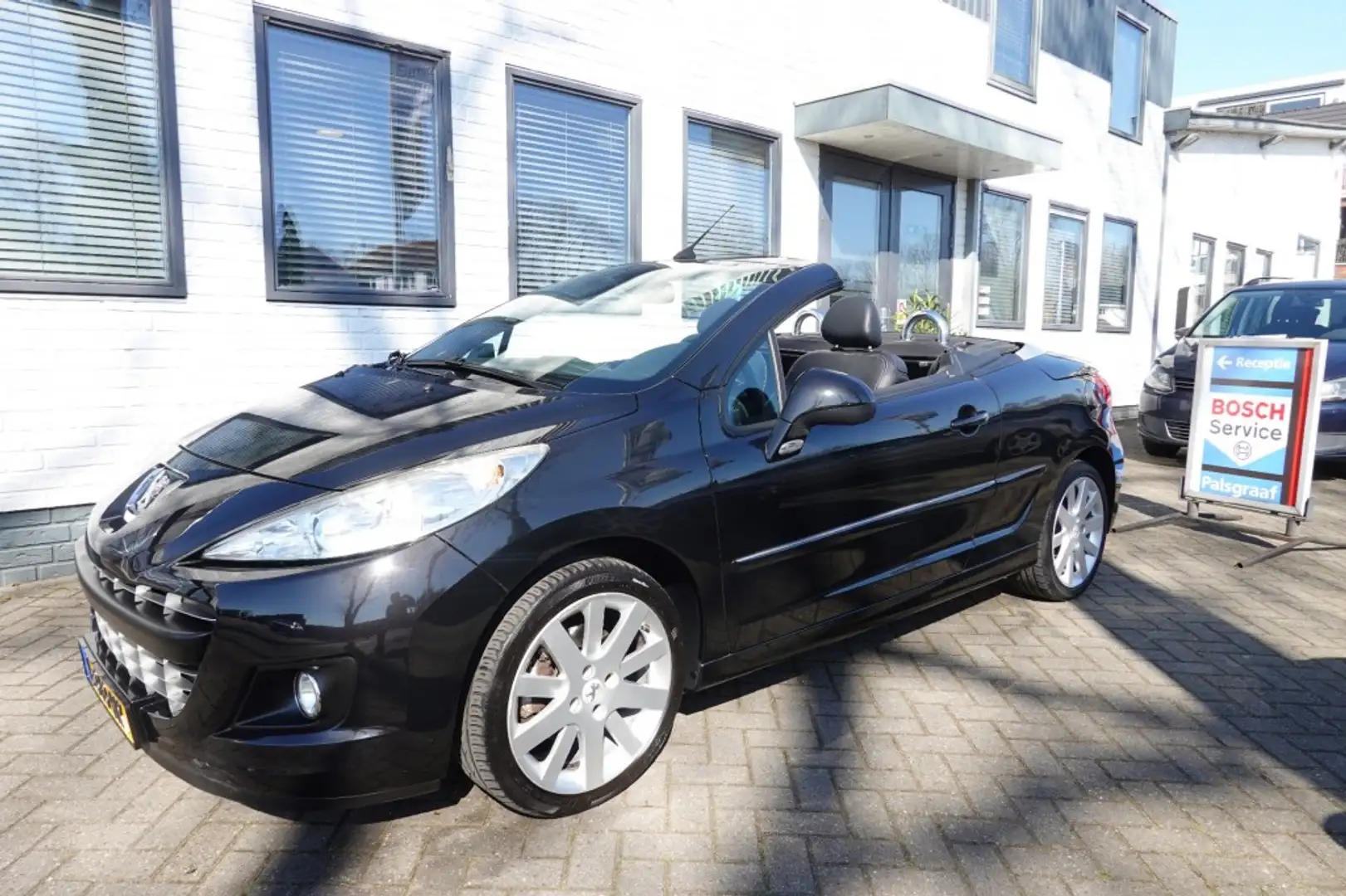 Peugeot 207 1.6 VTI noir en black  Cabriolet Nero - 1