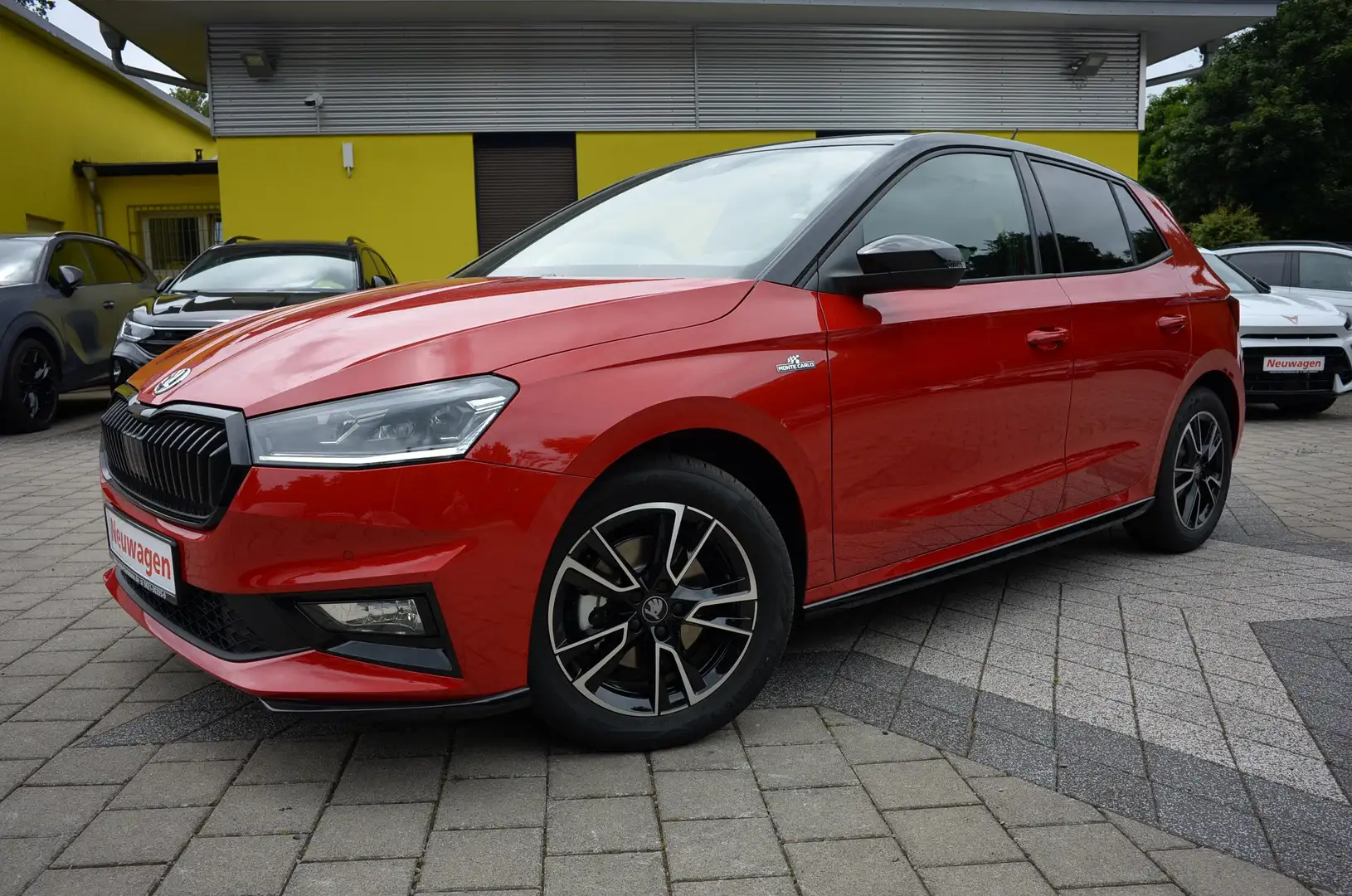 Skoda Fabia 1.0 TSI Monte Carlo 5JGAR+CAM+Bi-LED Rot - 1