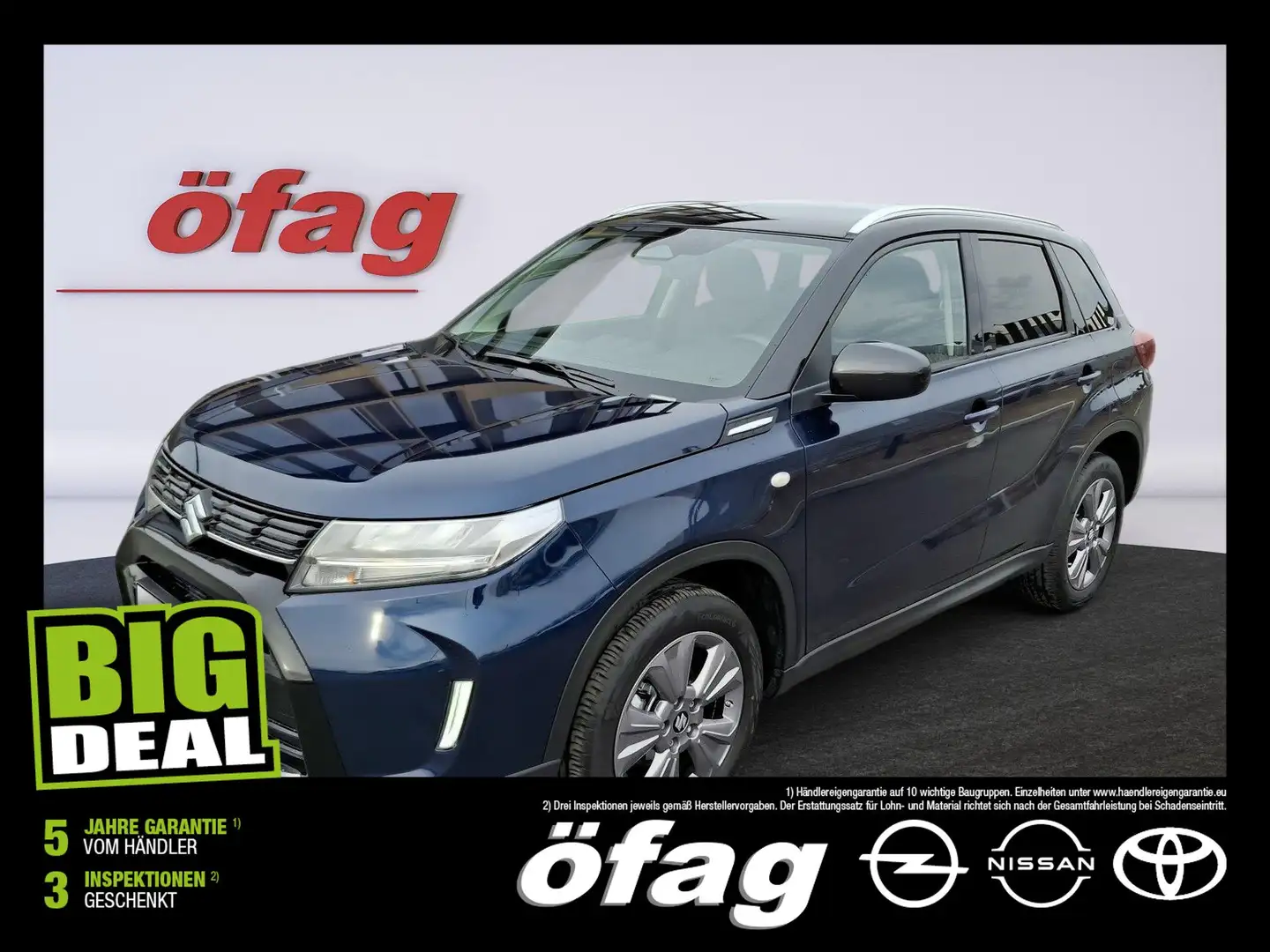 Suzuki Vitara 1.4 GL+ DITC Hybrid shine Blau - 1