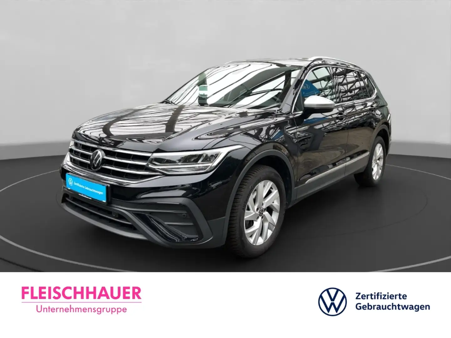 Volkswagen Tiguan Allspace 1.5 TSI ACT DSG 7 Sitzer AHK Navi Digitales Cockpi Noir - 1