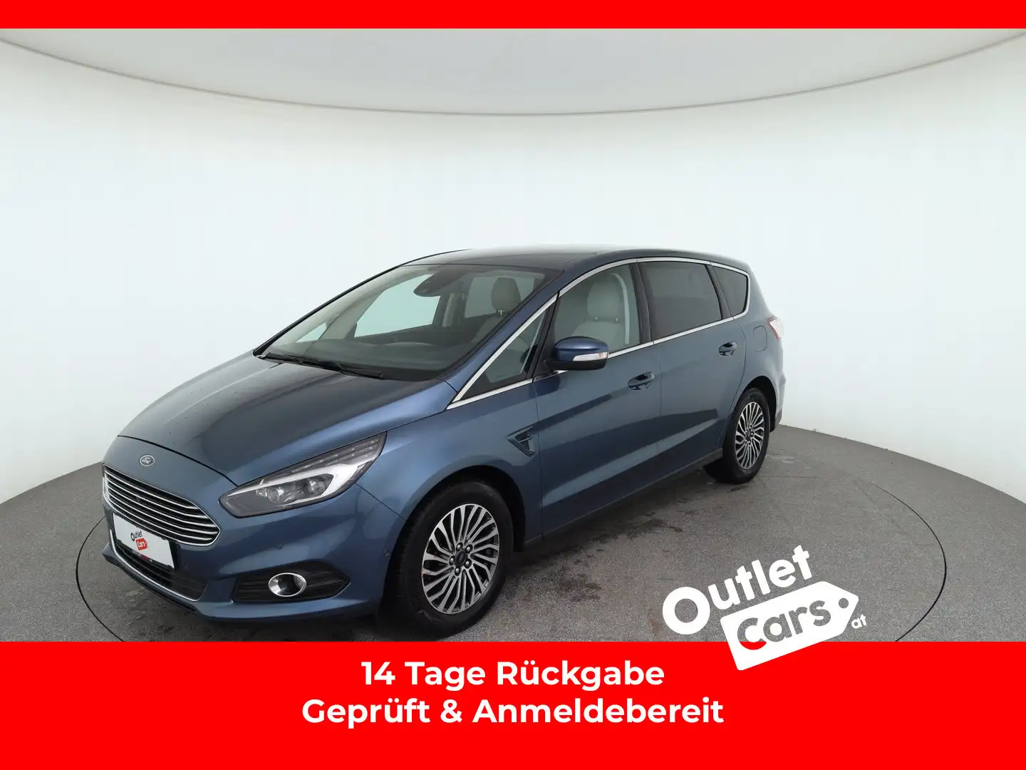 Ford S-Max Titanium 2.0 EcoBlue SCR Aut. Blau - 1