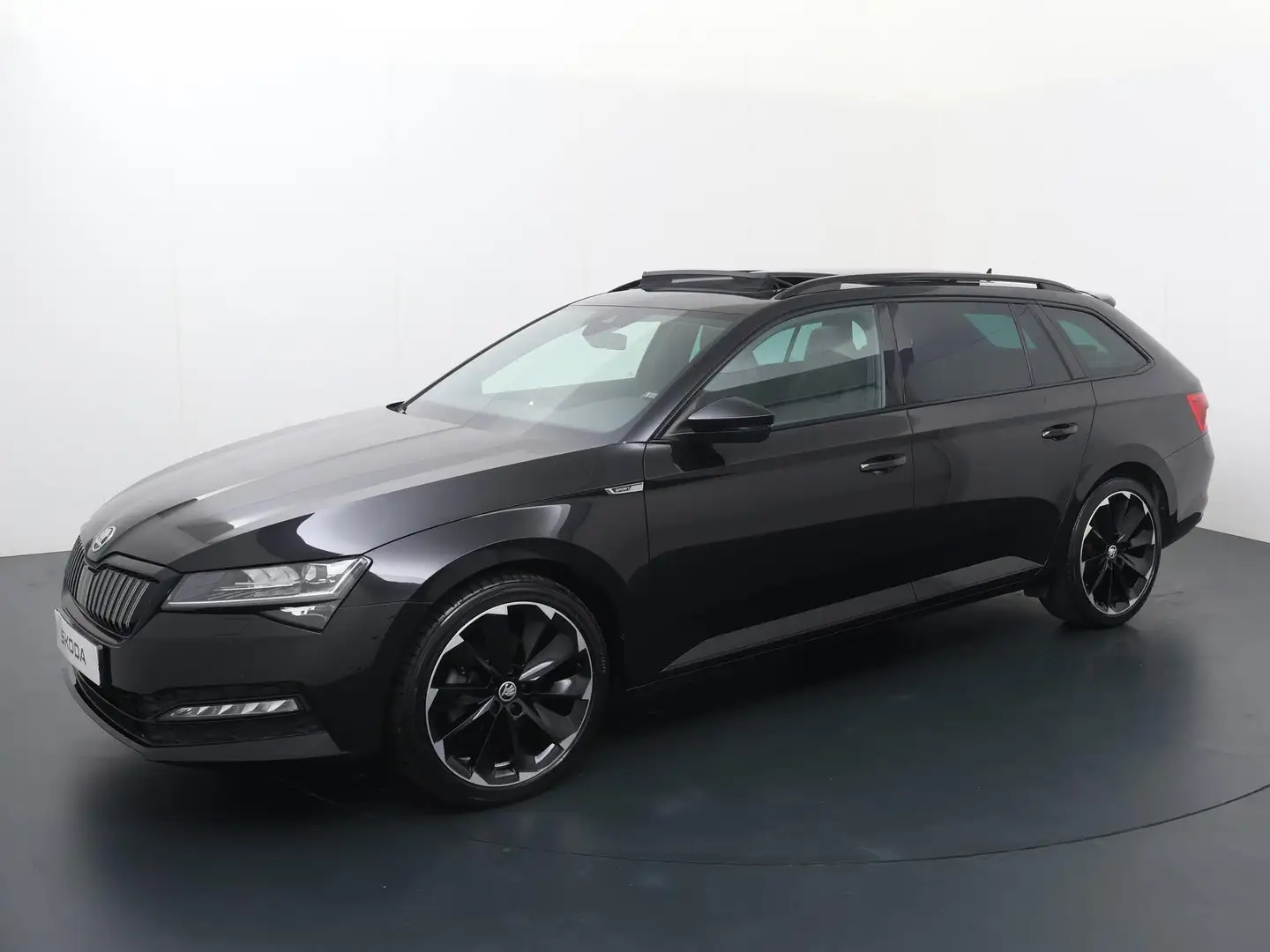 Skoda Superb Combi 1.4 TSI iV Sportline Business | 218 PK | Pan Zwart - 1