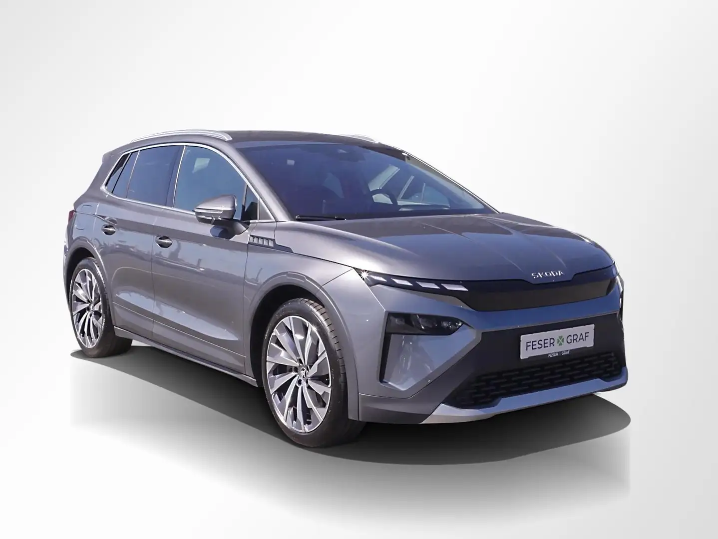 Skoda Elroq Alpha 85 360° AHK Kessy Matrix Wärmep. Grau - 2