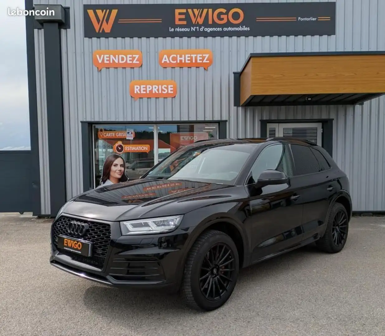 Audi Q5 2.0 40 TDI 190ch AVUS QUATTRO S-TRONIC BVA Noir - 1