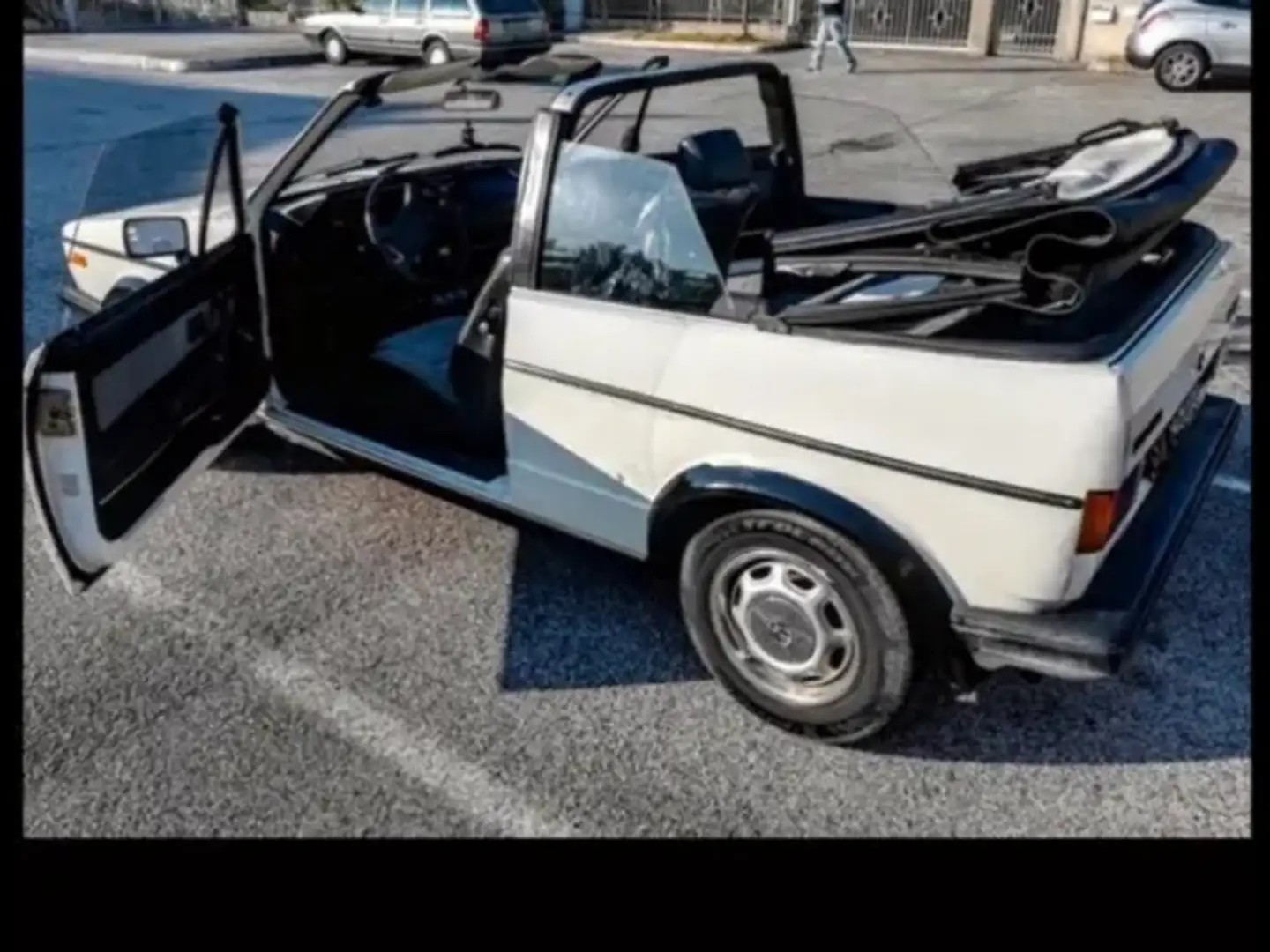 Volkswagen Golf Cabriolet Cabrio 1.1 GL Blanc - 2