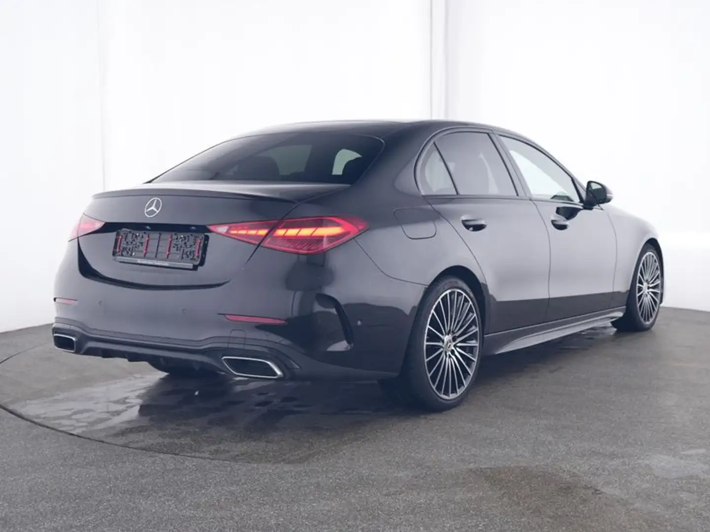 Mercedes-Benz C 300 d AMG Night PANORAMA Distronic Burmester 360°cam Schwarz - 2