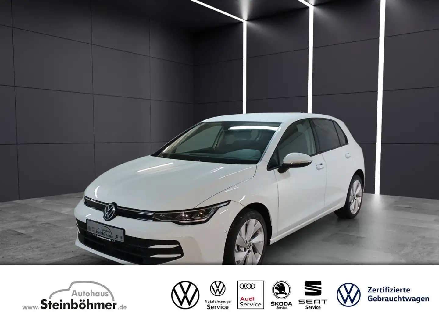 Volkswagen Golf Life 1.5 TSI RearView Park&Comfort Ready2Disc Blanc - 1