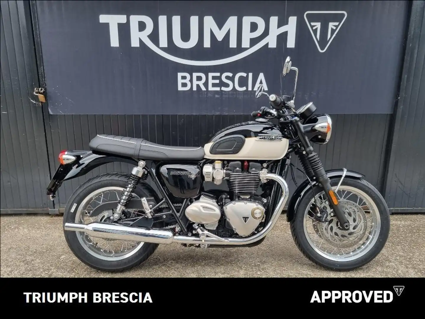 Triumph Bonneville T120 Abs Blanc - 1