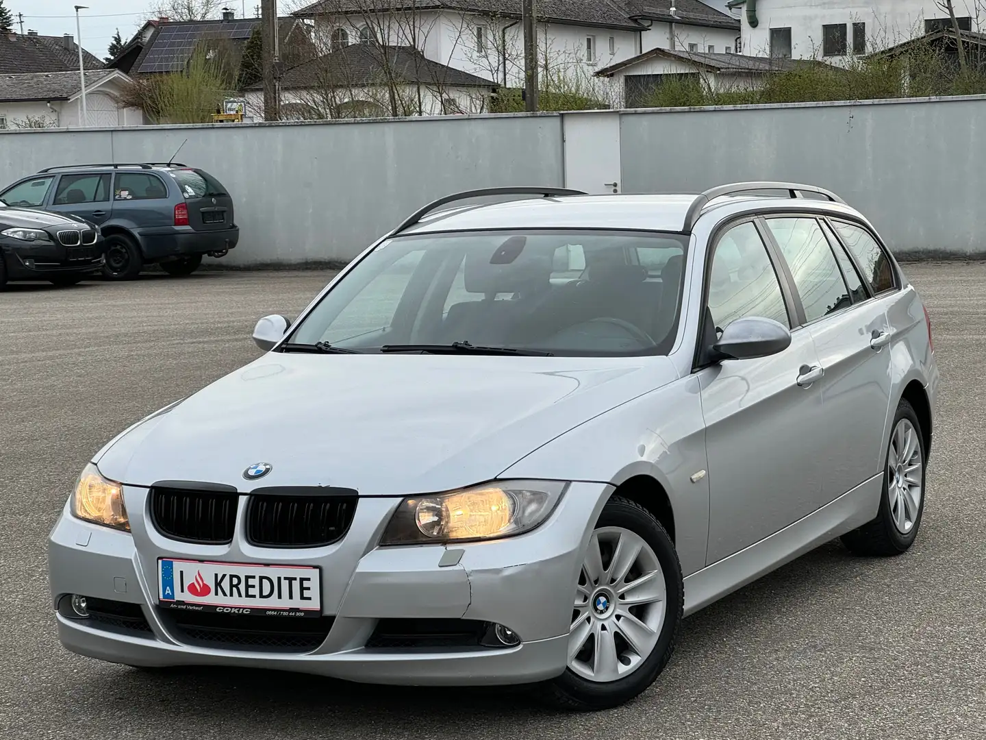 BMW 320 320d Touring - Pickerl neu! Silber - 1