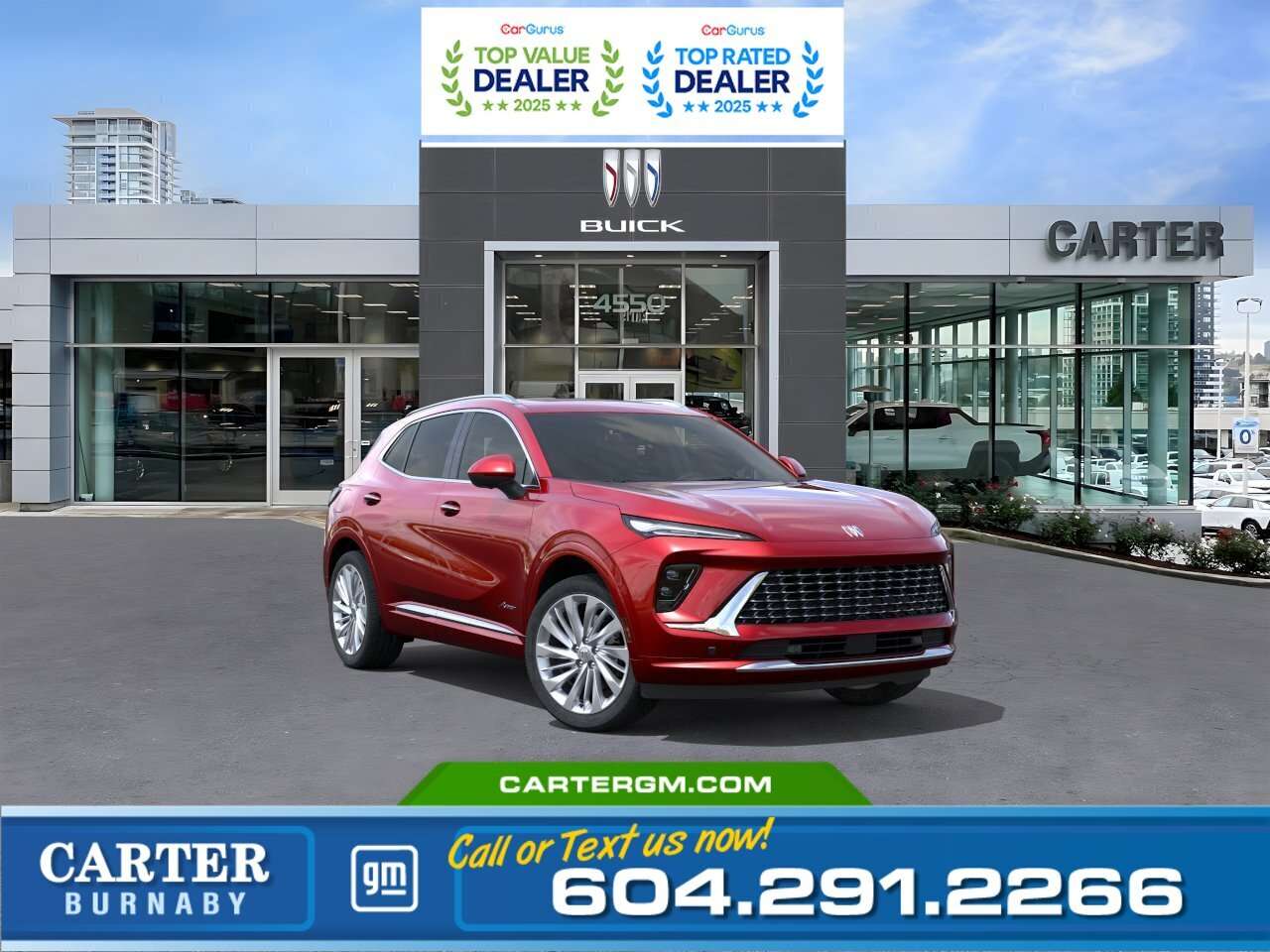 Red 2026 Buick Envision SUV / Crossover All-Wheel Drive Automatic