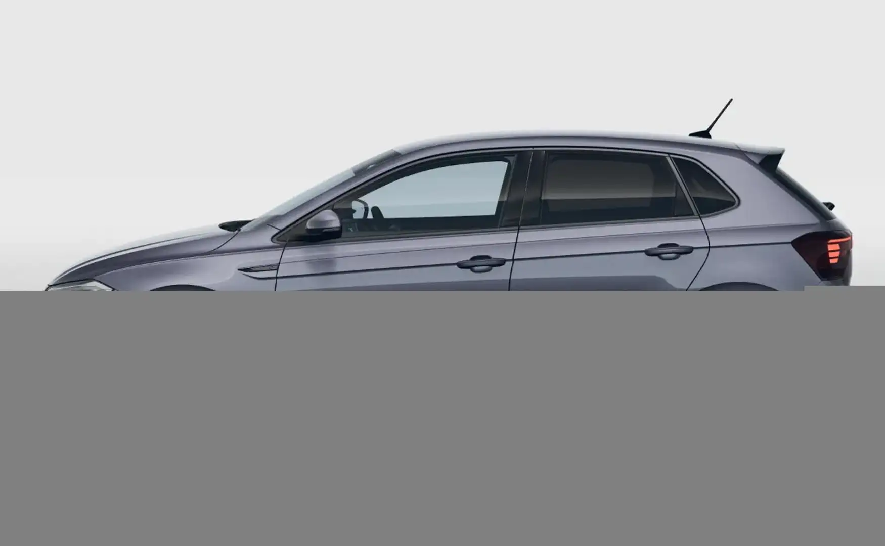 Volkswagen Polo R-Line ParkA Kam PrivG SHZ Ready2D AC2Zone 85 k... Grau - 2