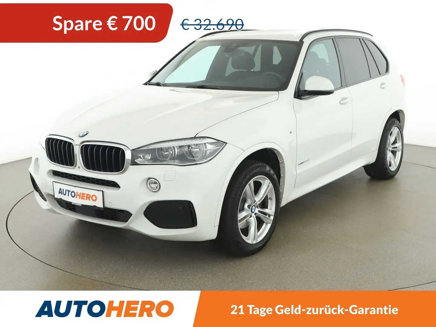 BMW X5 xDrive 25d M Sport Aut. *LED*ACC*SPUR*360°*NAVI* Weiß - 1
