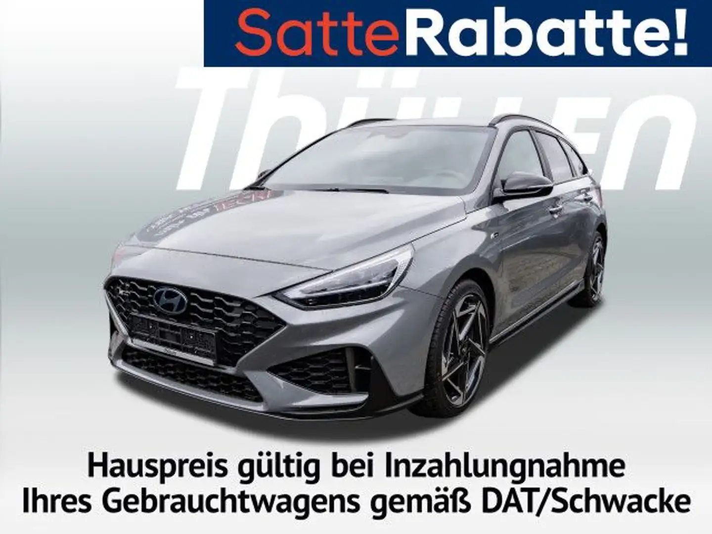 Hyundai i30 Kombi 1.5  7-DCT N-Line Navi R.Kamera Bluelink Grau - 1