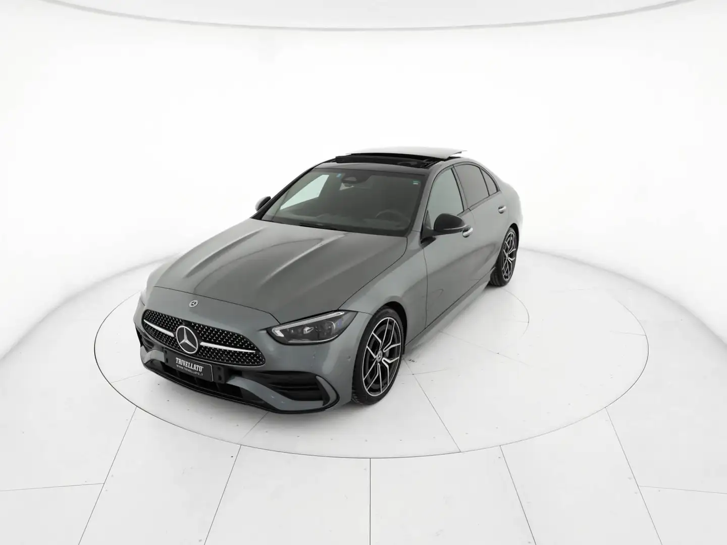 Mercedes-Benz C 220 220 d mhev premium 4matic auto Grigio - 1