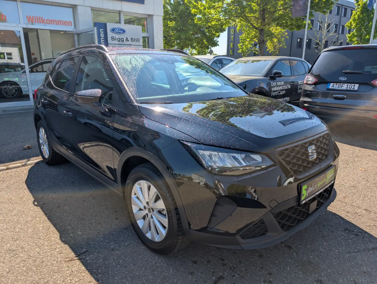 SEAT Arona 1.0 TSI Style LED*NAVI*VIRTUAL*SHZ*PDC*TEMP Schwarz - 2