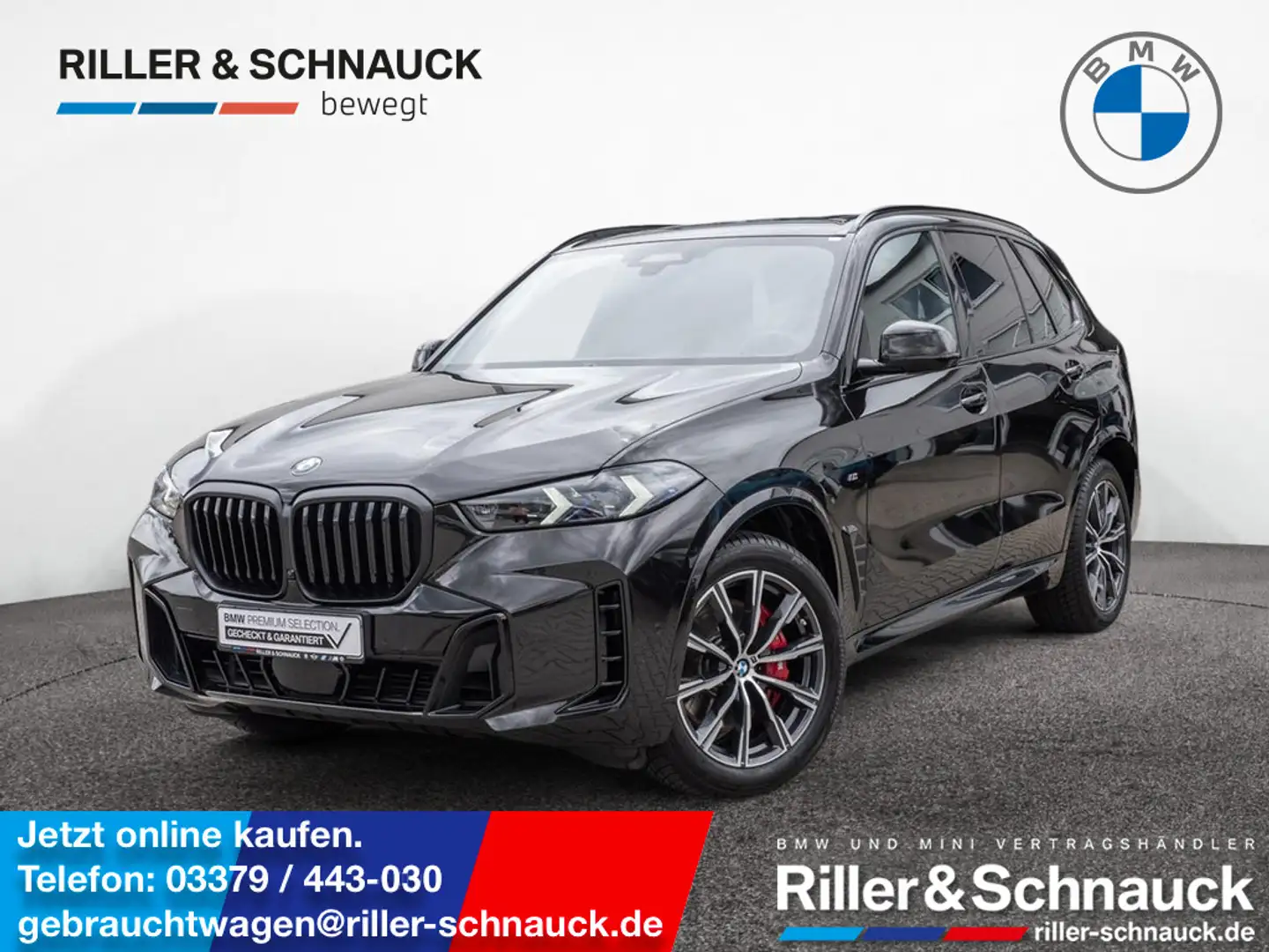 BMW X5 xDrive 40d M-Sport PANO 360° SITZBELÜFTUNG Nero - 1
