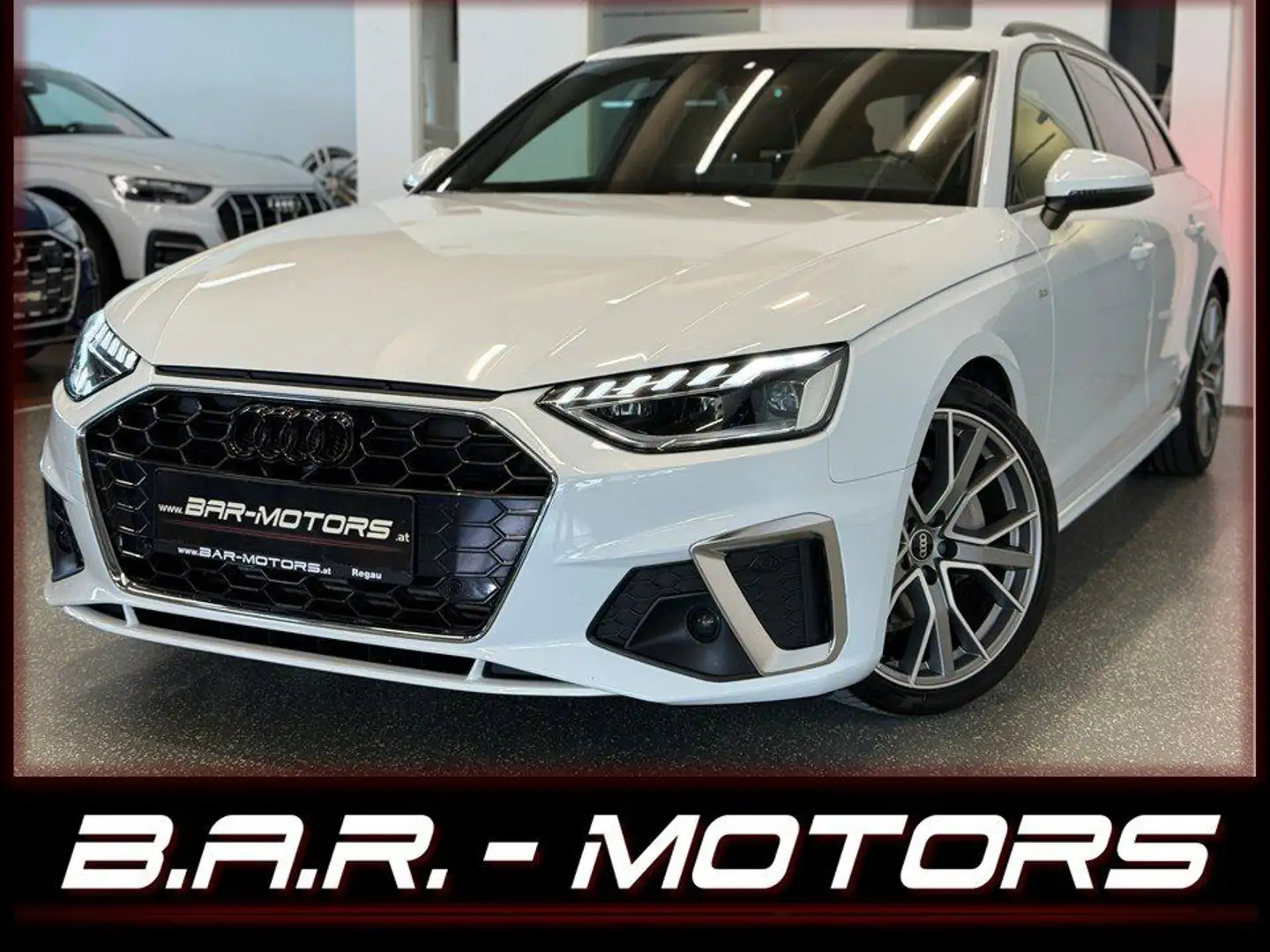 Audi A4 40 TFSI S line*VIRTUAL*HUD*3-ZONEN* Weiß - 1