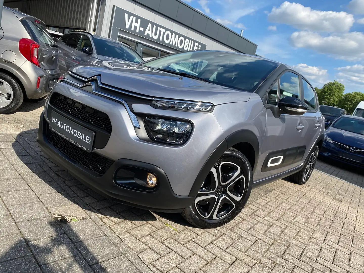 Citroen C3 APPLE&ANDROID*KLIMAAT*LED SW*Sitzheizung*PDC hinte Grau - 1