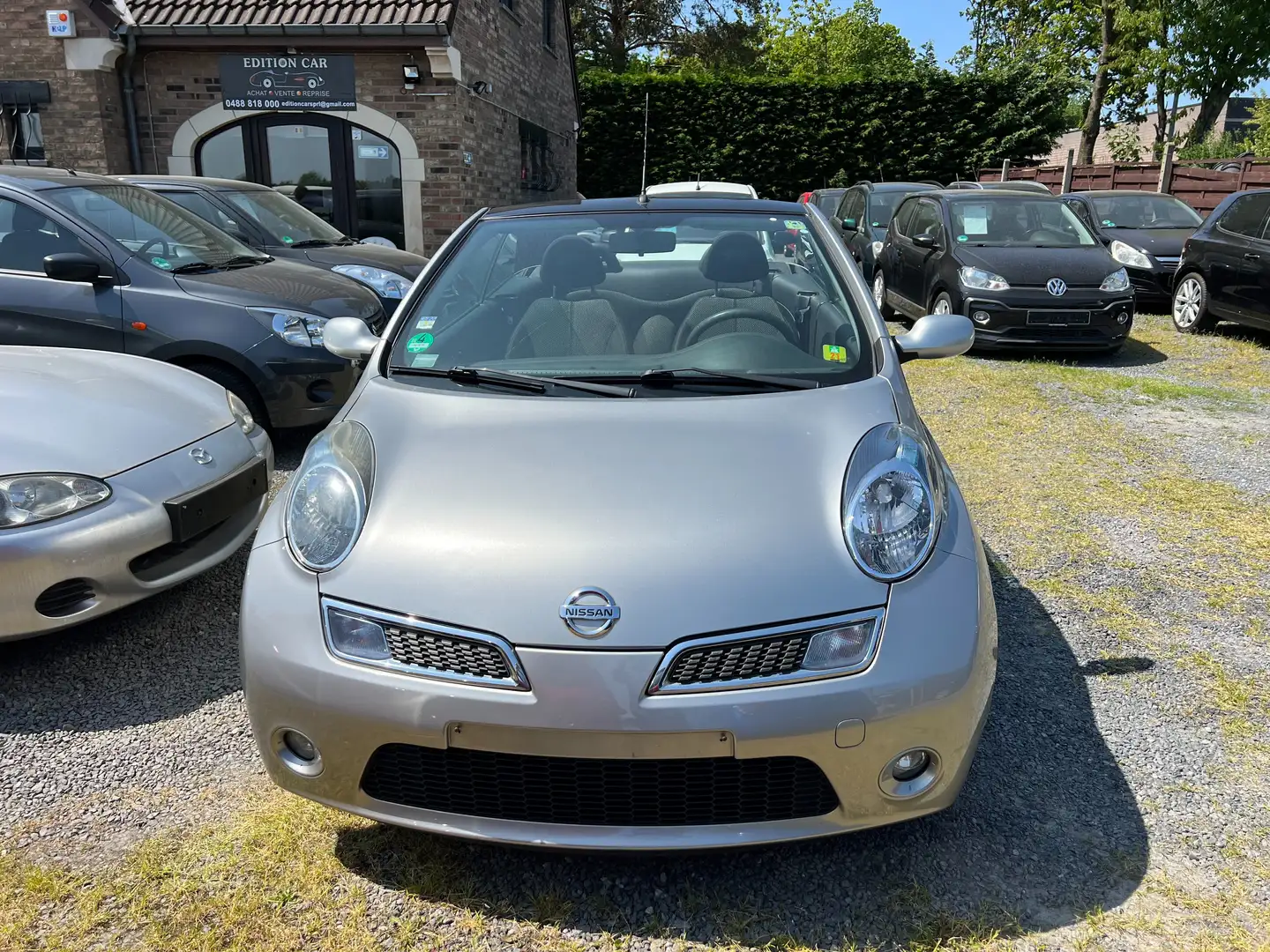 Nissan Micra 1.4i Tekna / climatisation Gris - 1