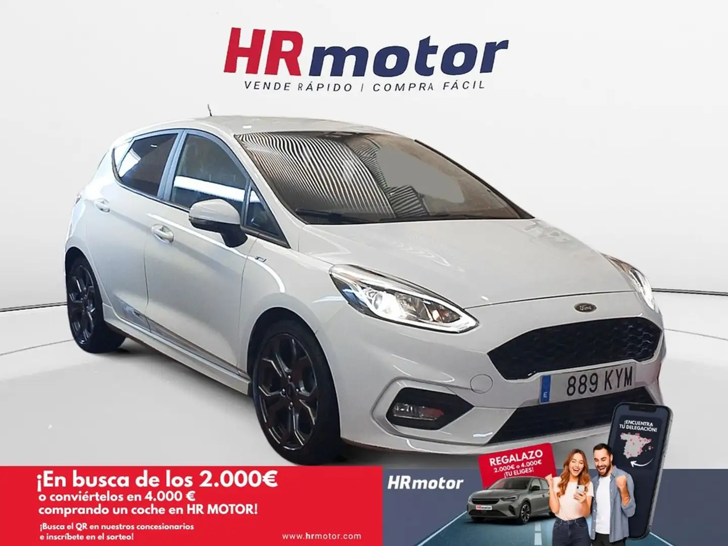 Ford Fiesta ST-Line Blanc - 1