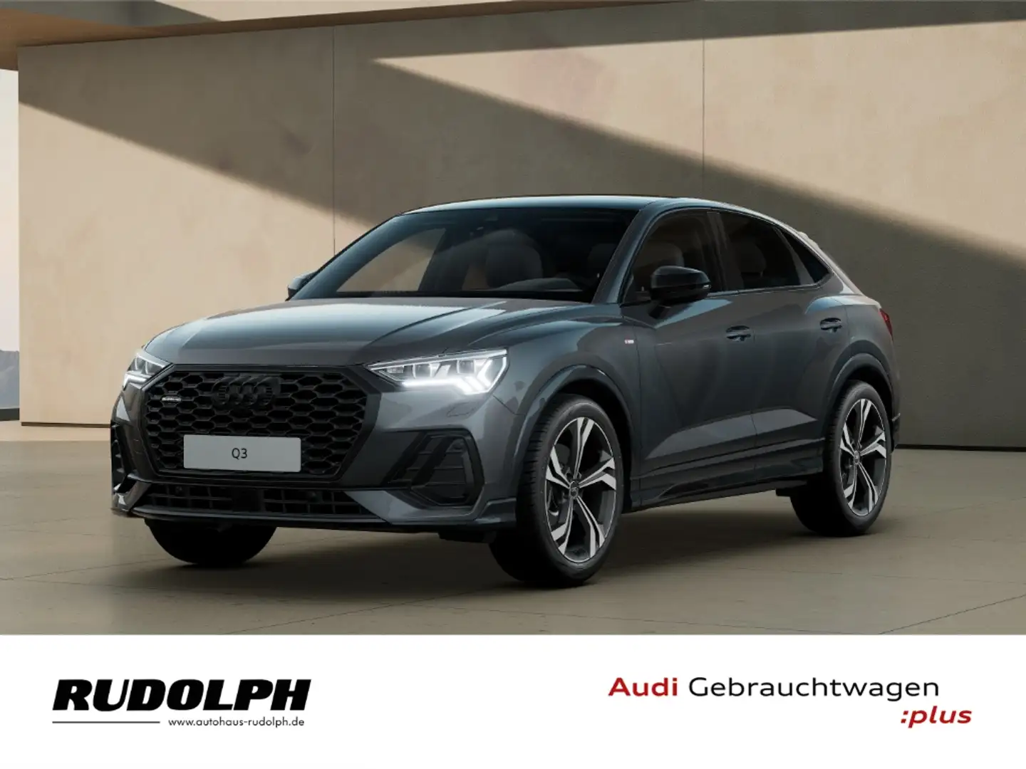 Audi Q3 SB S line 40 TFSI quattro S-tronic Temp Navi Pano Gris - 1