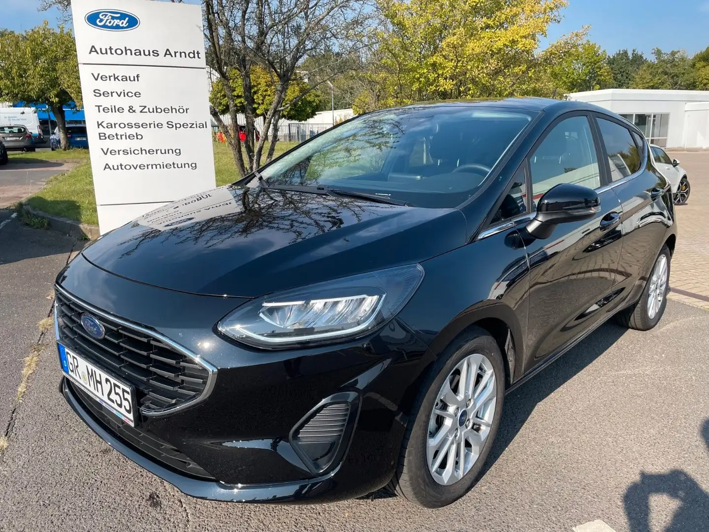 Ford Fiesta Titanium 1,0l M-Hybrid 125PS *LED*LMF*ACC Schwarz - 1