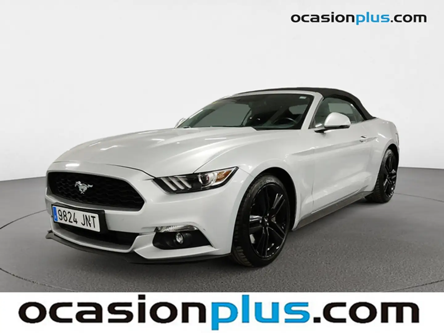 Ford Mustang Convertible 2.3 EcoBoost Aut. Plateado - 2
