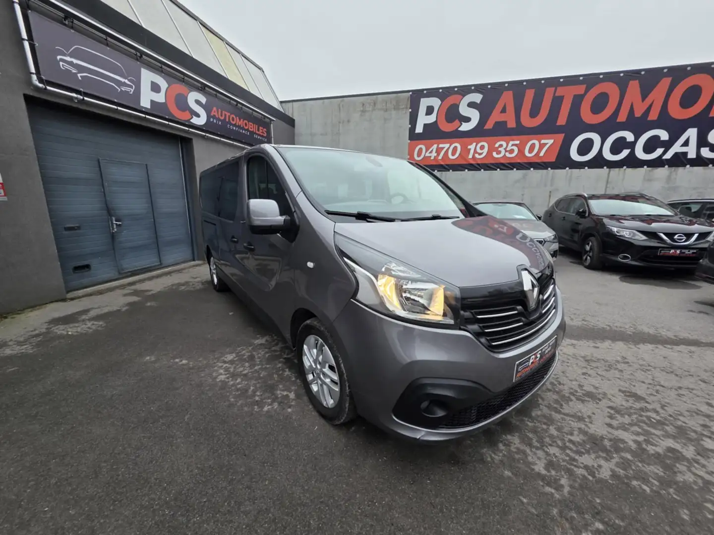 Renault Trafic Passenger 1.6 dCi 8 places*GPS*CAMERA*BLUETOOTH... Gris - 2