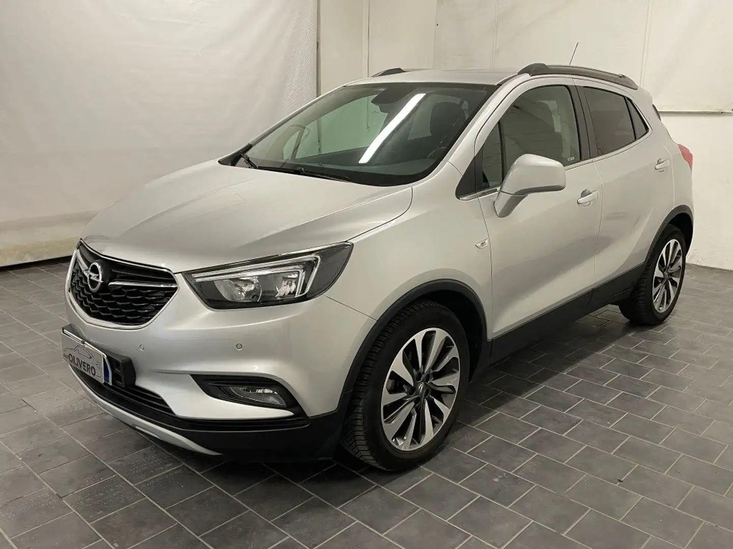 Opel Mokka X 1.4 Turbo Ecotec 140CV 4x2-UNIPRO Argento - 2