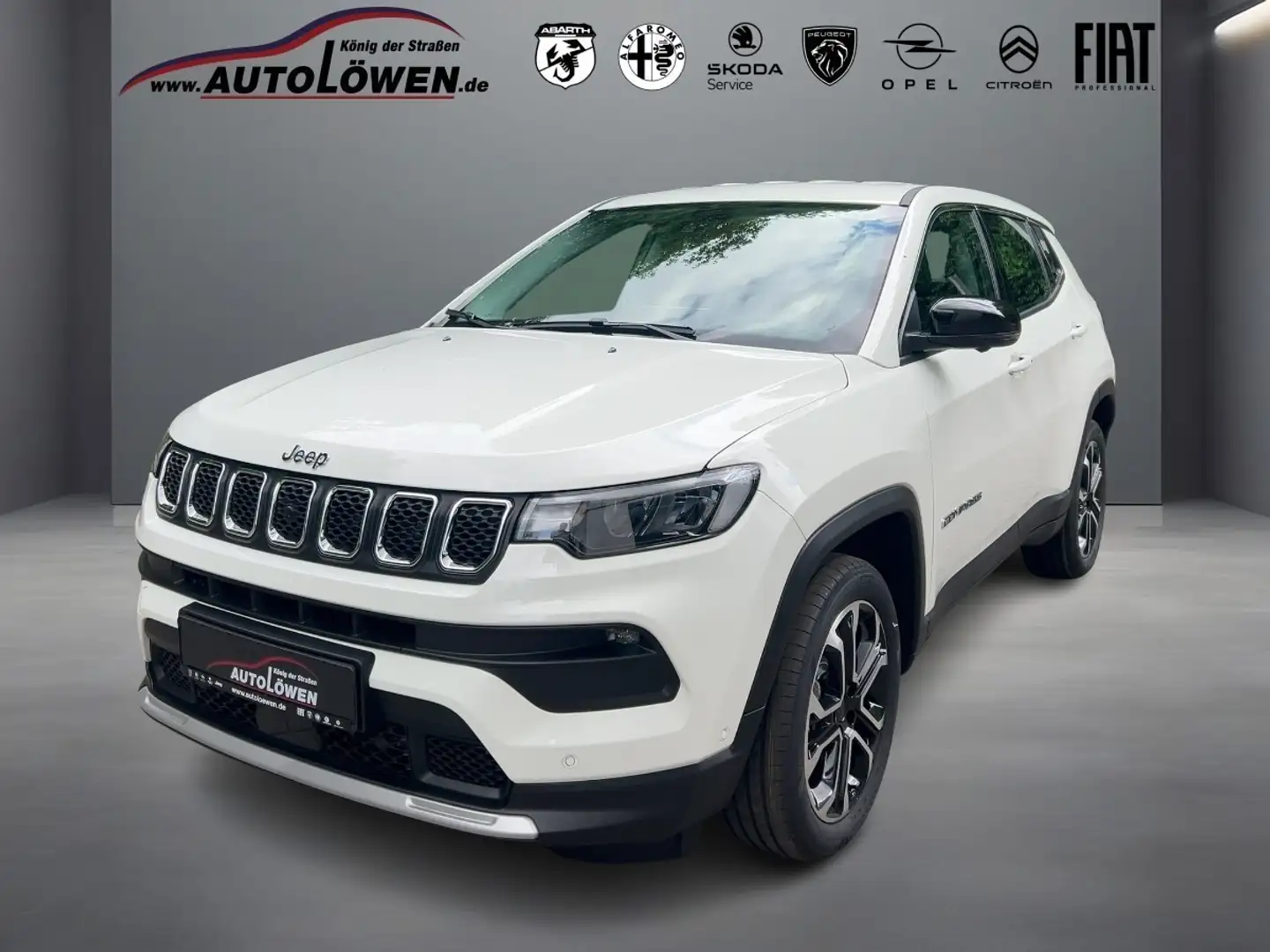 Jeep Compass 1.5 MultiAir Mild Hybrid Altiude Weiß - 1
