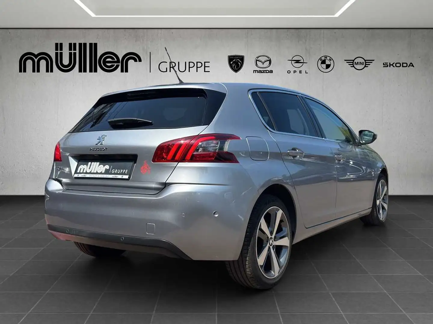 Peugeot 308 Diesel FAP 130 EAT8 Tech Edition Gris - 2