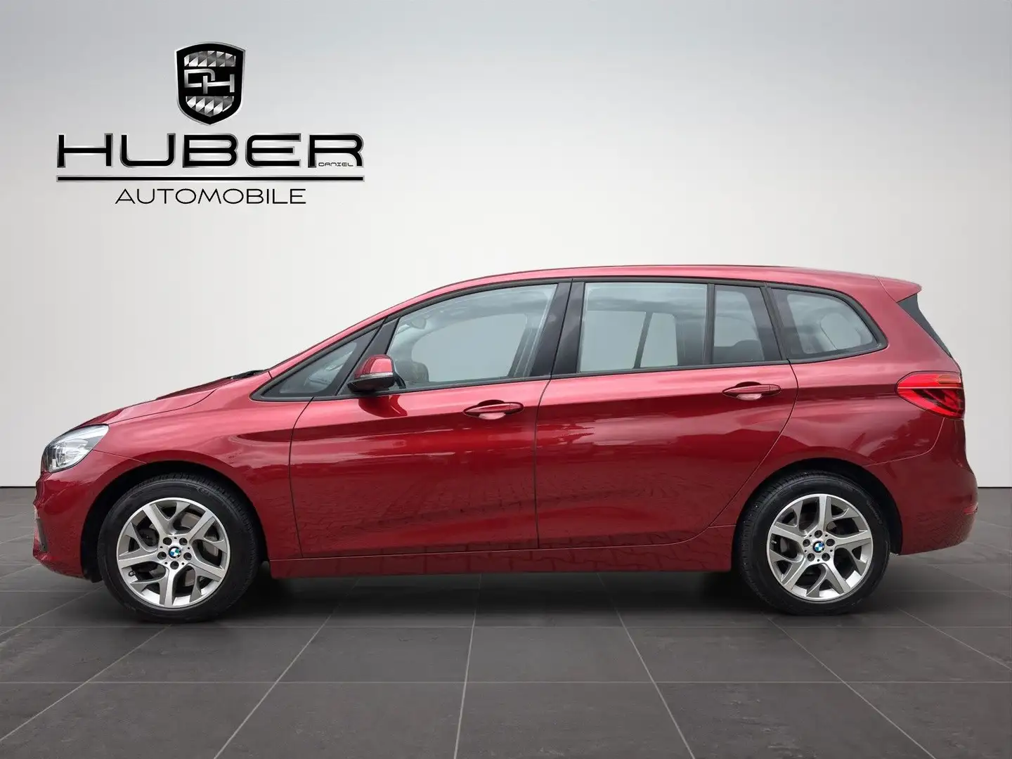 BMW 220 Advantage 7-SITZER NAVI LED AHK Rosso - 2