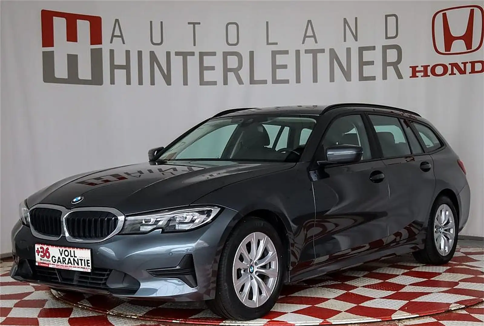 BMW 318 d Advantage LED NAVI AHV ACC Grijs - 1