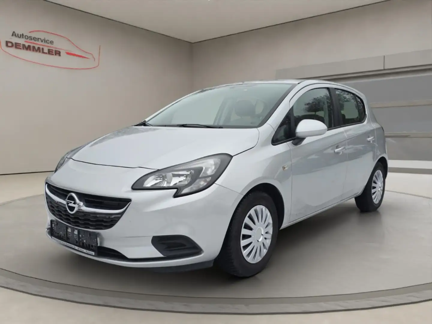 Opel Corsa E Edition,Klima,Winter-P.,Tempomat,Parksensoren Zilver - 1