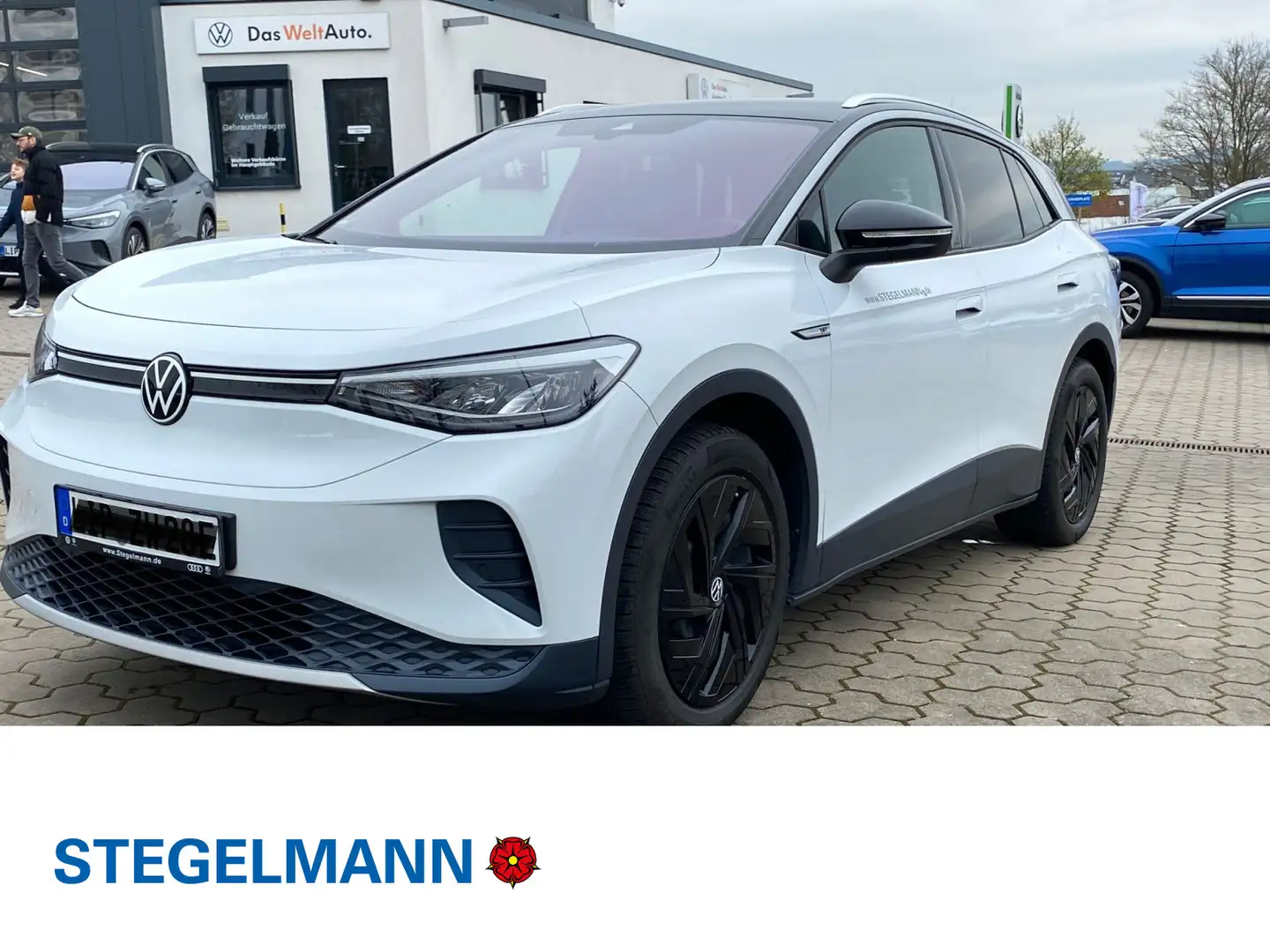 Volkswagen ID.4 Pro 150kW/77kWh 1st Edition *LED*Navi* Weiß - 1
